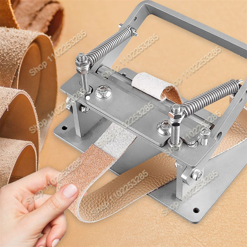 Skiver Leather Thin - 手動革スカイビングマシンストリップベルト間伐スキバースプリッター牛革剥離機 DIY ストラップ切削工具
