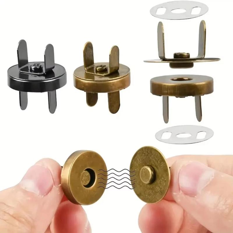 Snap Fastener Setter - 1 セット磁気スナップファスナークラスプボタン 14/18 ミリメートルハンドバッグ財布クラフトバッグ部品アクセサリー