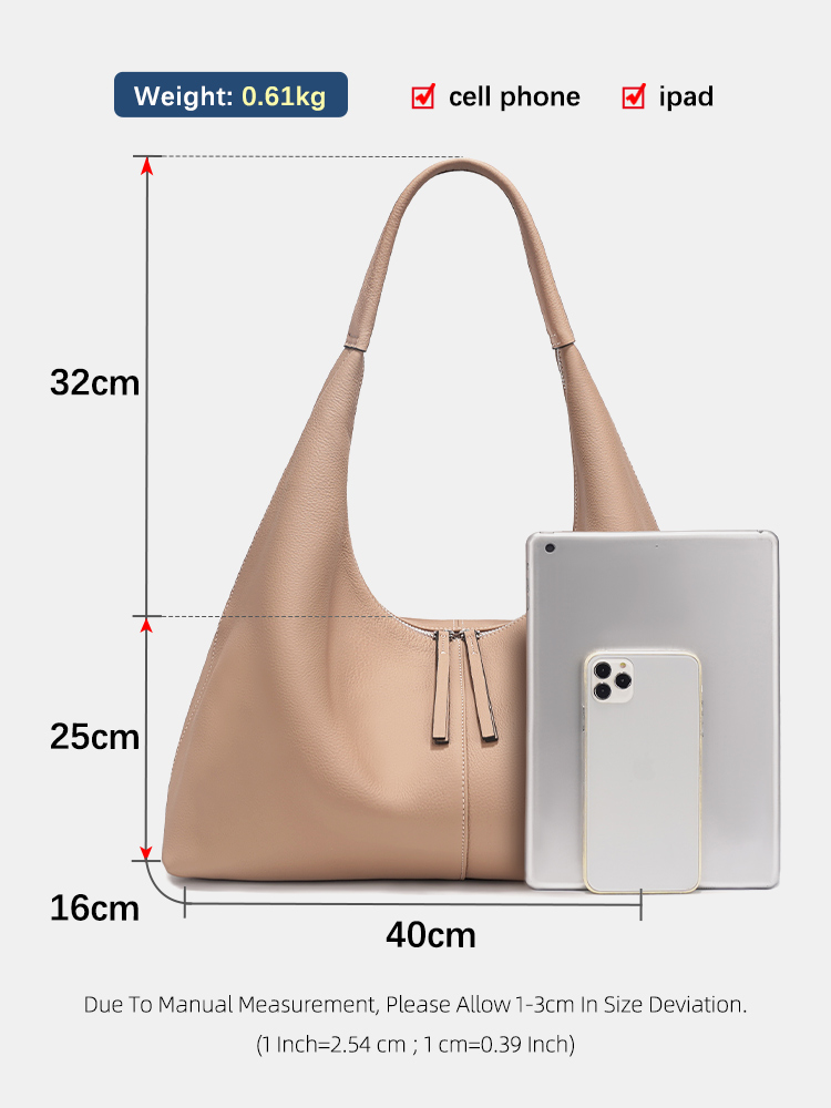 Zency レディース 本革 ホーボーバッグ デザイナーワー - Leatherwork Designs のレビューと価格