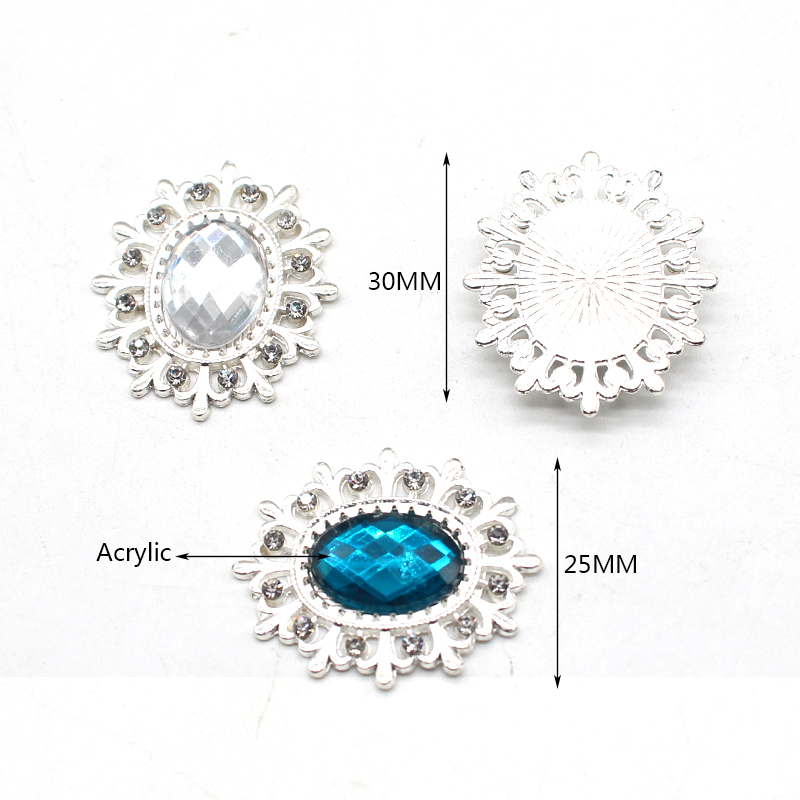 10個25*30ミリメートルdiy合金アクセサリースナップ売 - Snap Fastener Setter のレビューと価格