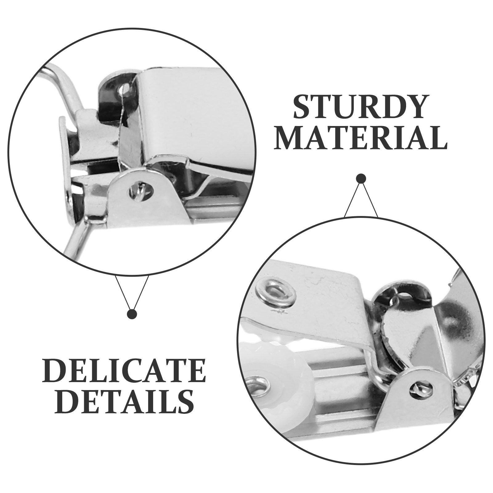 30 個のダックビルクリップ金属製滑り止めストラップファスナ - Snap Fastener Setter のレビューと価格