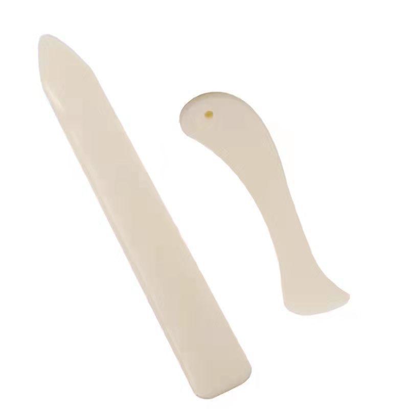 2個入り革細工用ツール、骨製フォルダー、革工芸、溝切り、折り - Bone Folder Tool のレビューと価格