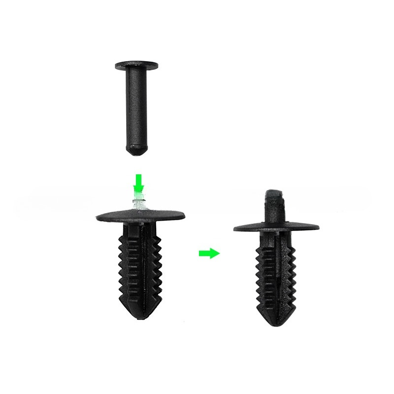 10-500X 自動プラスチックリベットトリムパネルホイール - Snap Fastener Setter のレビューと価格