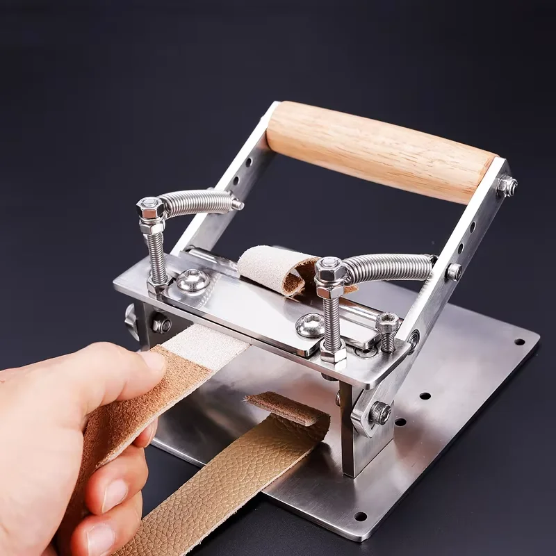 木製ハンドル付き手動革漉き機、スカイバーブレードキット、作業 - Skiver Leather Thin のレビューと価格