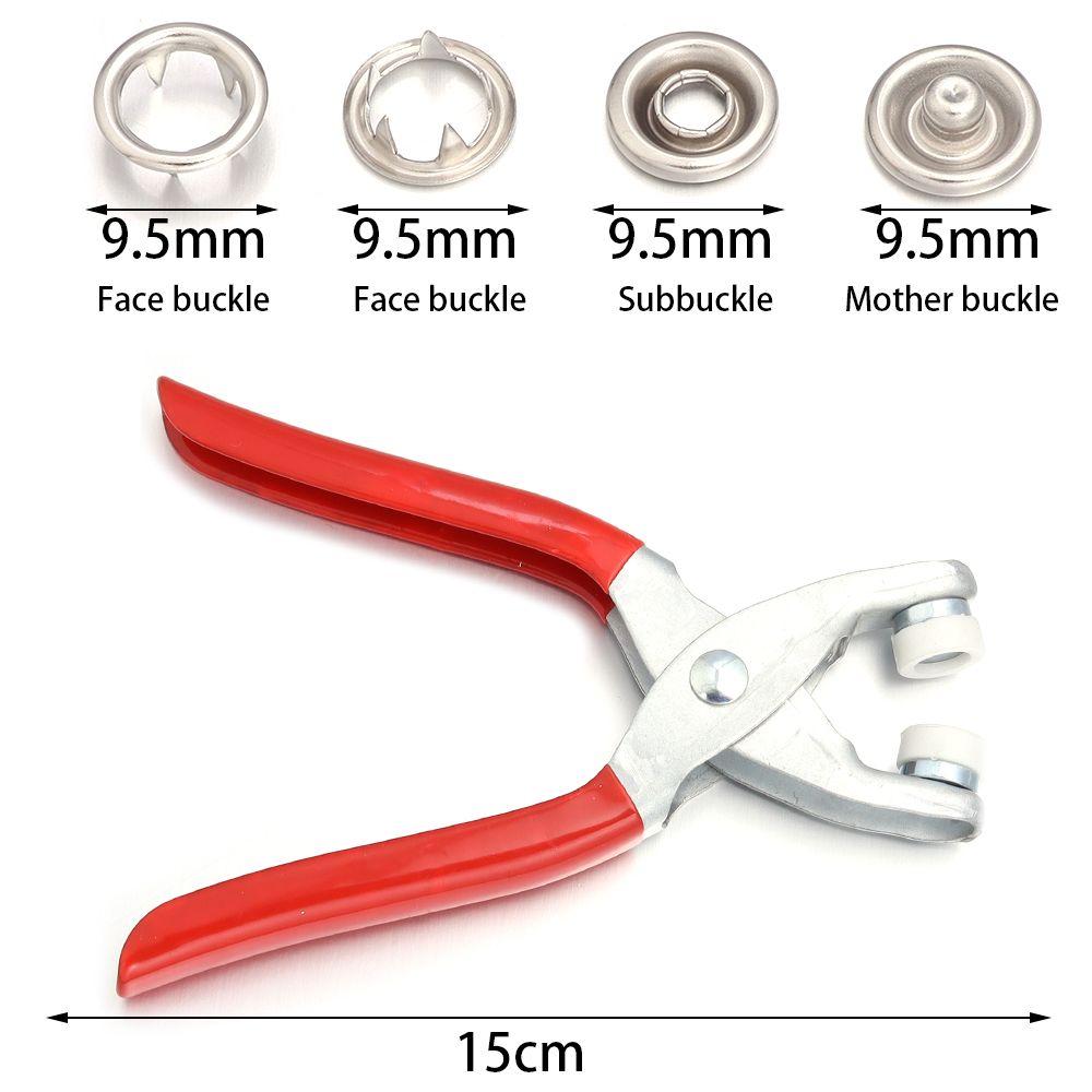 50セット 7.5/9.5/11mm ステンレス製スナップボ - Snap Fastener Setter のレビューと価格