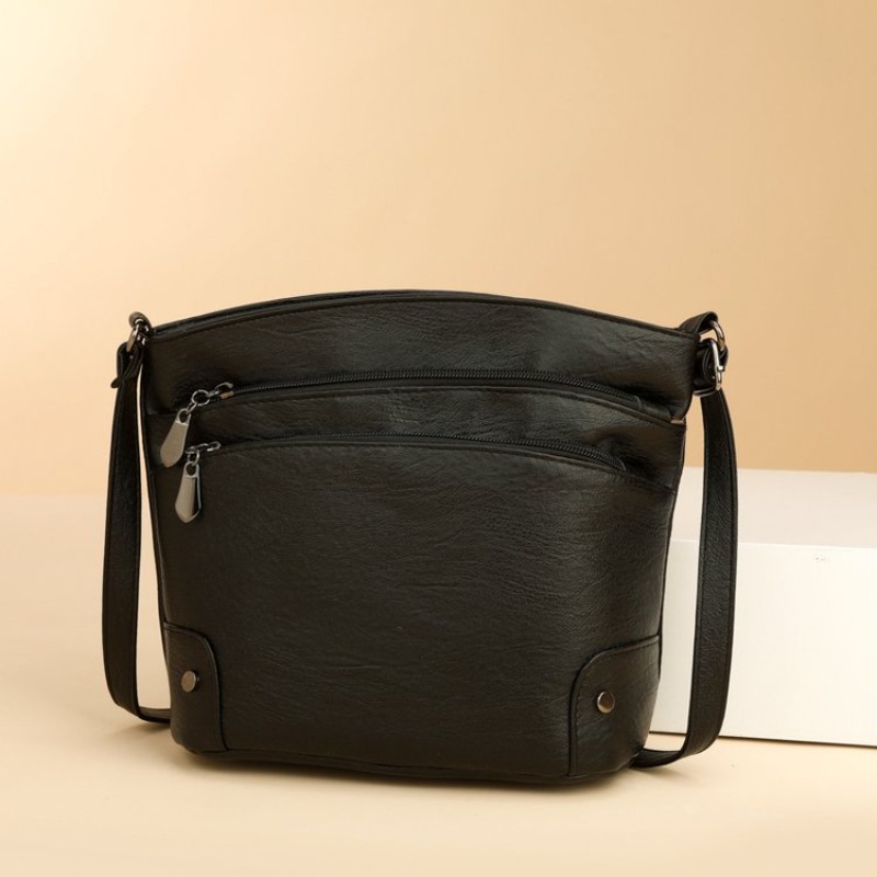 高品質おむつバッグ ミニマリストレザーショルダーバッグ ヴィ - Leatherwork Logo のレビューと価格