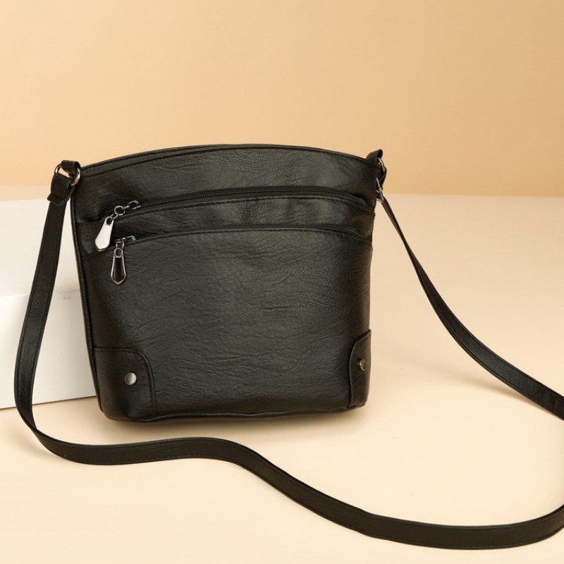 高品質おむつバッグ ミニマリストレザーショルダーバッグ ヴィ - Leatherwork Logo のレビューと価格