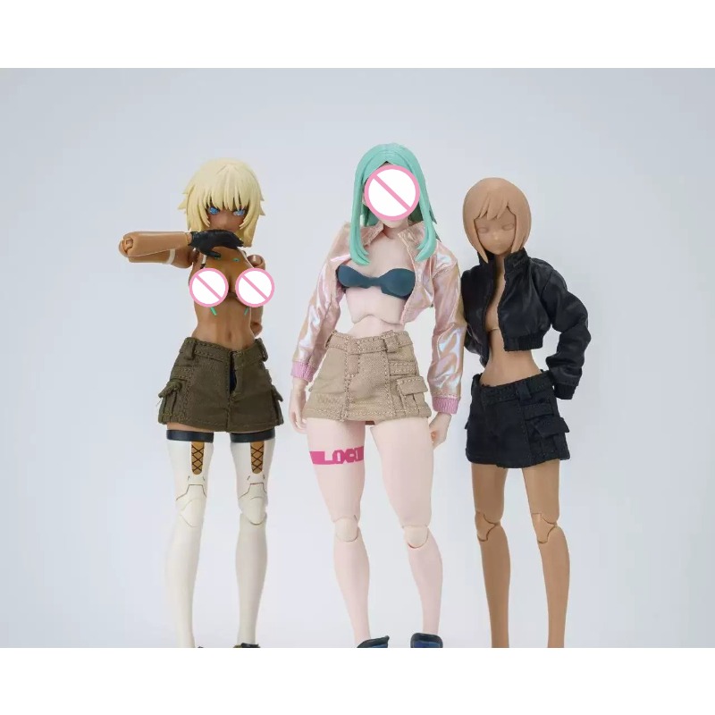 1/12 スケール女性アクションフィギュアショート PU レ - Leatherwork Products のレビューと価格