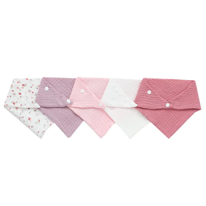 5 ピース/セット新生児ベビーよだれかけ授乳よだれよだれかけ - Snap Fastener Setter のレビューと価格