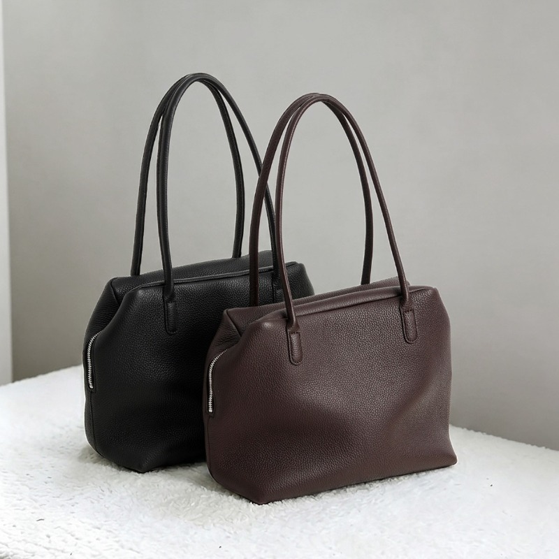 レディース ショルダー トートバッグ エレガント ヴィンテー - Leatherwork Logo のレビューと価格