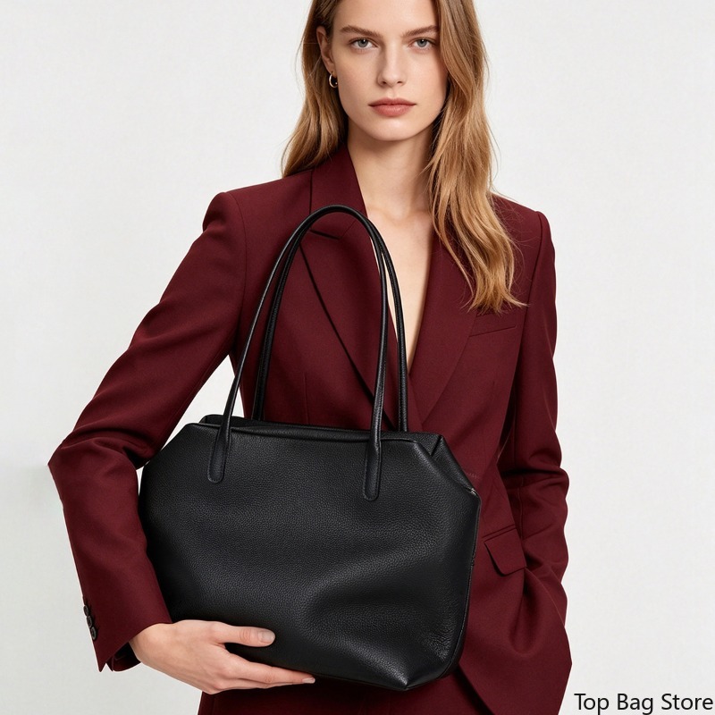 レディース ショルダー トートバッグ エレガント ヴィンテー - Leatherwork Logo のレビューと価格
