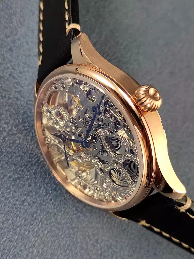 高級ファッションビジネスメンズ仕事機械式手巻き時計本革ストラ - Leatherwork Ideas のレビューと価格