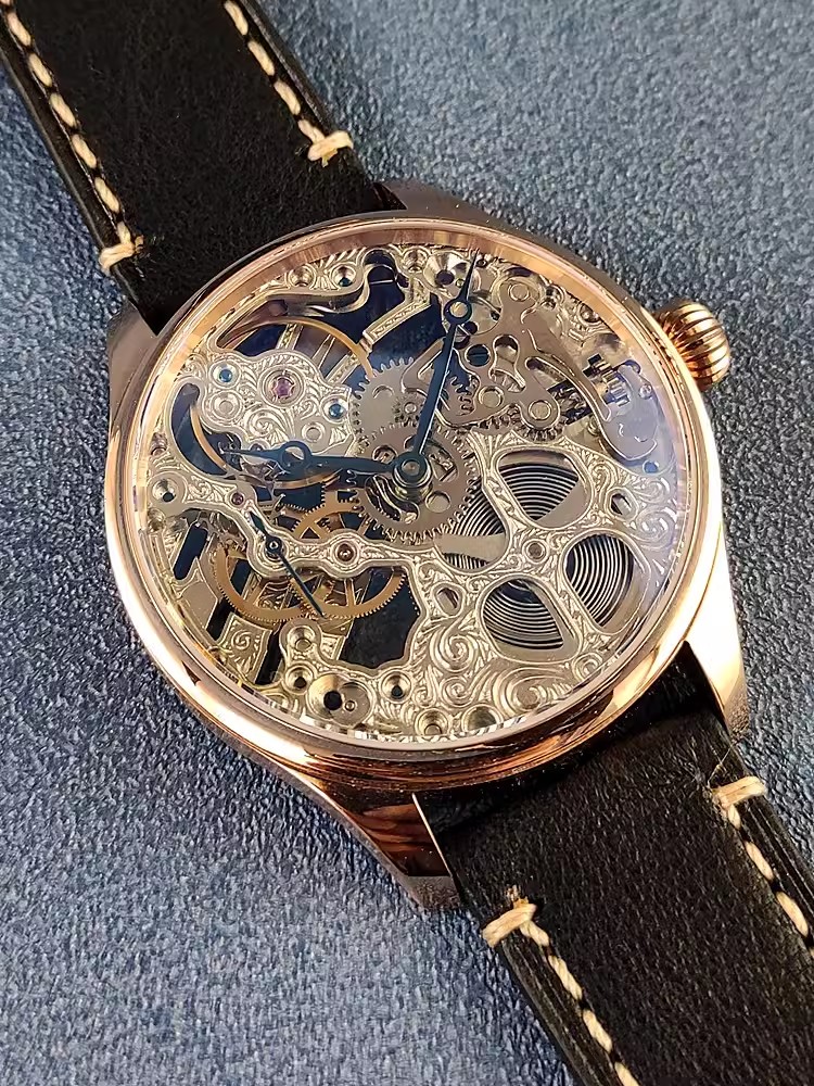 高級ファッションビジネスメンズ仕事機械式手巻き時計本革ストラ - Leatherwork Ideas のレビューと価格
