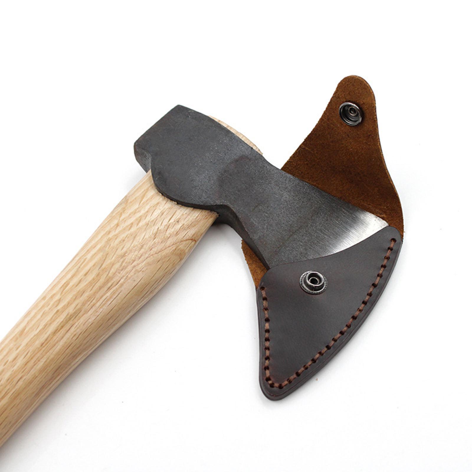 耐久性のある斧のヘッドカバー、屋外作業の必需品、保護カバー、 - Leatherwork Essentials のレビューと価格