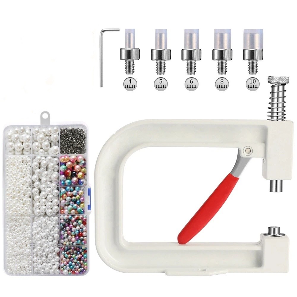 手動パールハンドメイドセッティングマシン ポータブルファッシ - Snap Fastener Setter のレビューと価格