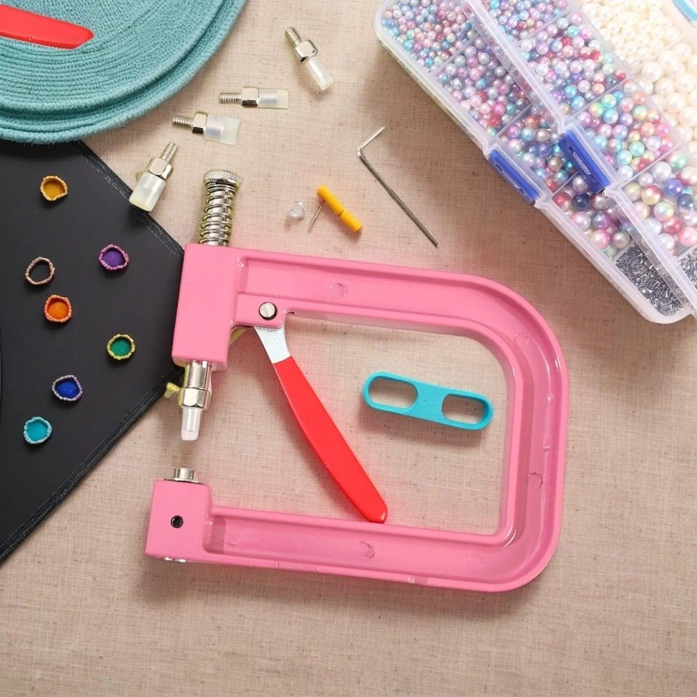 手動パールハンドメイドセッティングマシン ポータブルファッシ - Snap Fastener Setter のレビューと価格