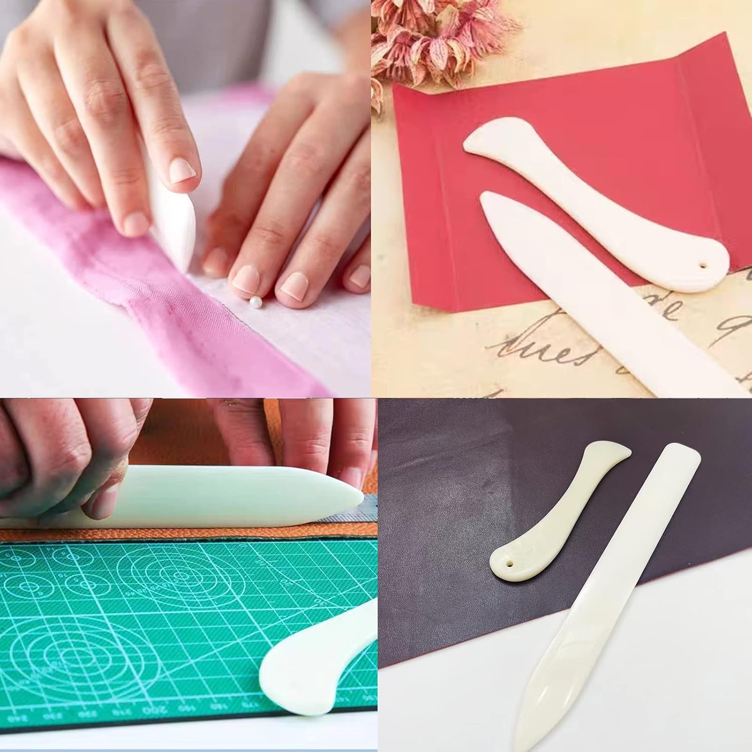 プロ仕様の革工芸用ボーンフォルダー、頑丈な革加工ツール、溝入 - Bone Folder Tool のレビューと価格