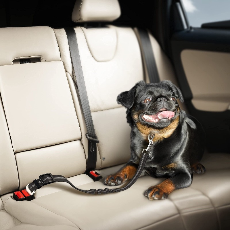 伸縮式犬用カーハーネスセット、調節可能なシートベルト、ナイロ - Snap Fastener Setter のレビューと価格