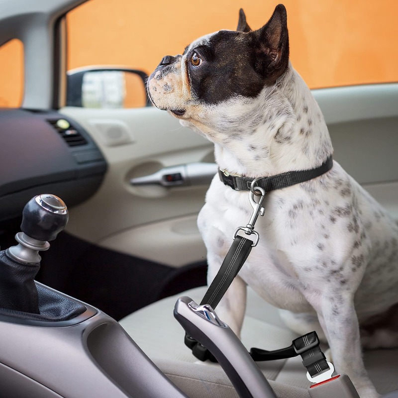 伸縮式犬用カーハーネスセット、調節可能なシートベルト、ナイロ - Snap Fastener Setter のレビューと価格